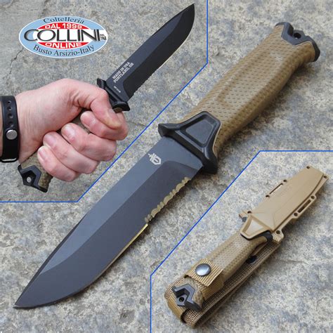 gerber strongarm fixed coyote knife