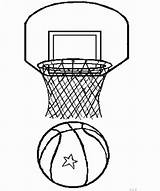 Basketball Coloring Pages Sports Preschool Visit Print sketch template