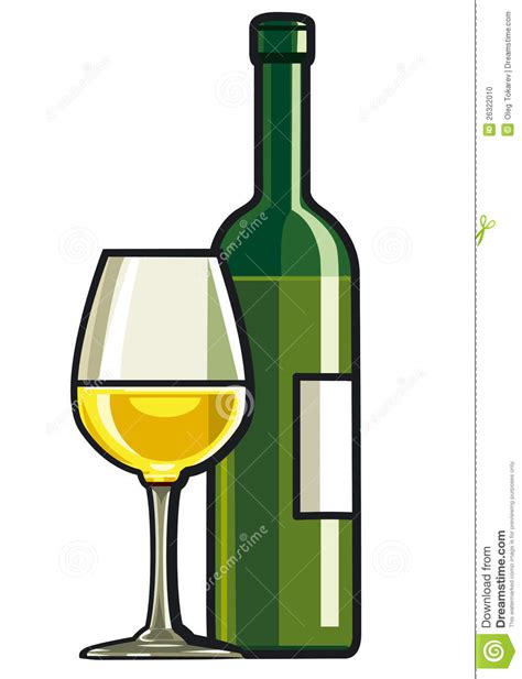 droge witte wijn stock illustratie illustration  etiket