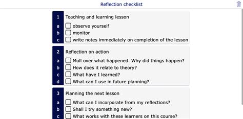 reflection    action teacher reflection reflection teaching