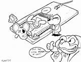 Danger Mouse Cartoon Toons Fav sketch template