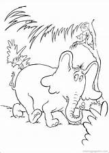 Coloring Horton Seuss Dr Pages Hears Who Book Sheets Printable Activities Clipart Elephant Pro Life Crafts Kids Online Color Drawing sketch template