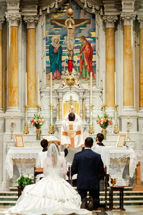 extraordinary form catholic wedding  church  st agnes katzie