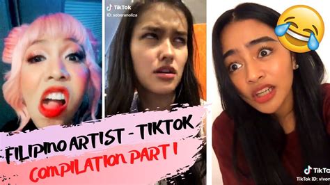 filipino artist tiktok compilation part i youtube