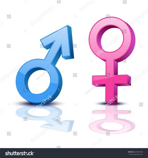 sex symbol gender man woman symbol stock vector 324954590 shutterstock
