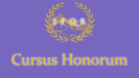 cursus honorum hierarchia rzymskiej polityki historia populorum youtube