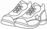 Shoes Coloring Pages Nike Kids Running Clipart Sneakers Drawing Lebron Book Shoe Printable Stock Color Useful Basketball Drawings Print sketch template
