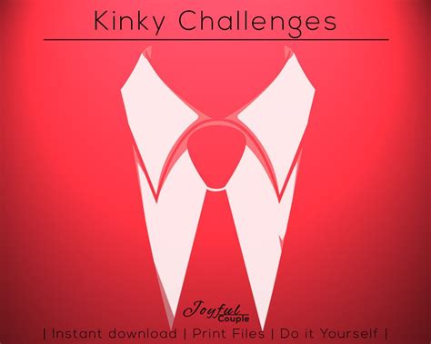 kinky sex coupons printable kinky challenges t for etsy