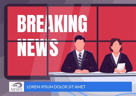 breaking news banner  vector art  vecteezy