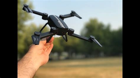 beginner drone  fpv xtw skyhunter foldable rc pocket drone youtube