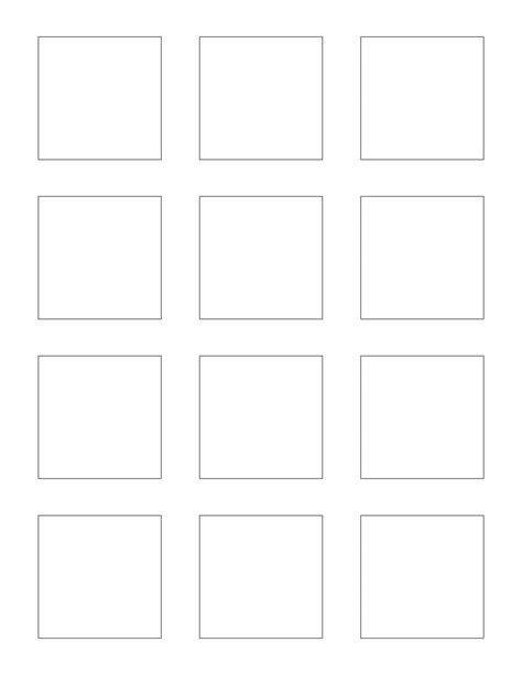 square labels template