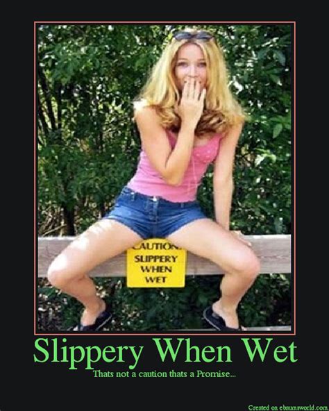 Slippery When Wet Picture Ebaum S World