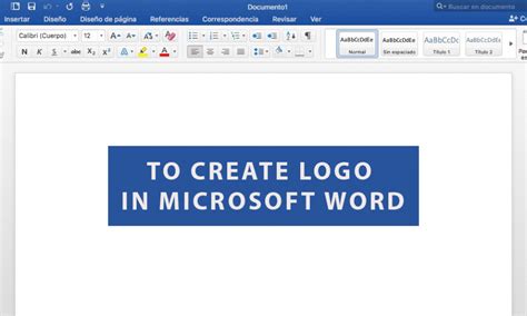 create logo  microsoft word turbologo