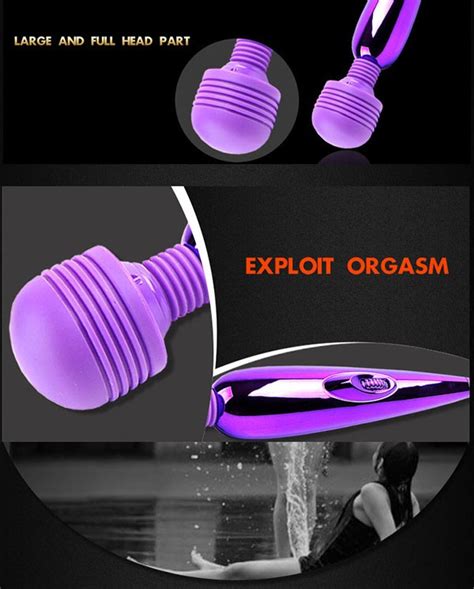 multi speed woman orgasm magic vibrator wand woman masturbator sex toy
