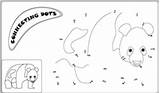Skip Dots Count Dot Coloring Pages Connect Mathworksheets4kids Connecting sketch template