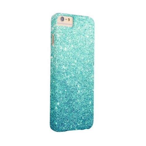 elegant teal glitter luxury barely  iphone   case    polyvore featuring