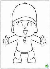 Coloring Pocoyo Dinokids Close Pages Comments sketch template