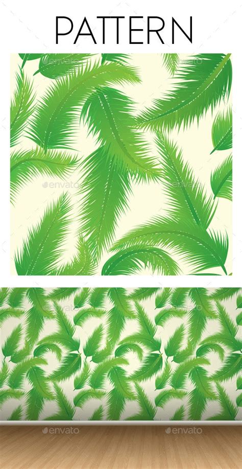 palm leaf pattern vectors graphicriver