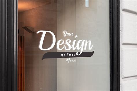 custom window vinyl decal business window decal storefront etsy