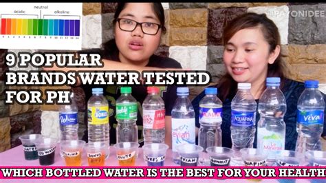 9 Popular Brands Bottled Water Tested For Ph Alkaline