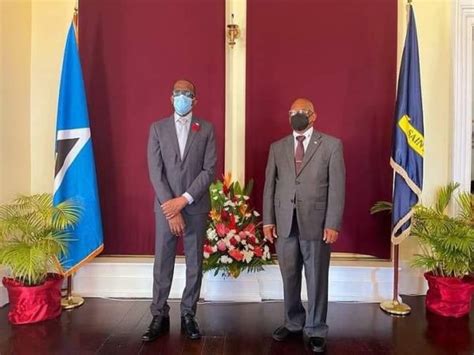 H E Cyril Errol Melchiades Charles Appointed As Acting Governor