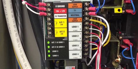 wiring diagram  automatic generator transfer switch wiring generator