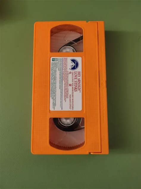hey arnold love stinks vhs  tape  tested  picclick