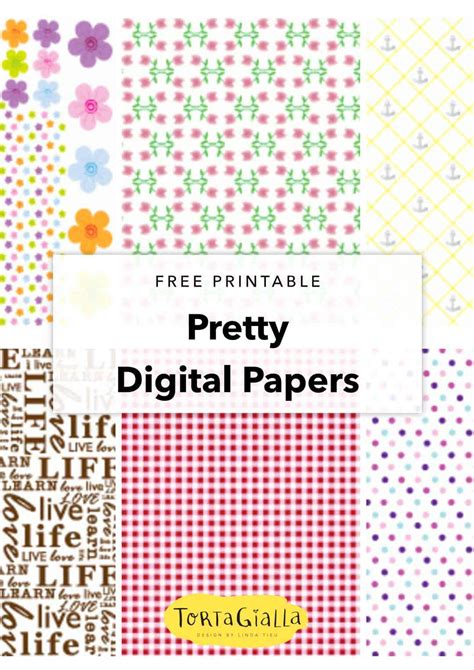 printable papers digital stamping frenzy tortagialla