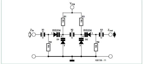 variable crystal filter schematic circuit diagram