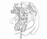Kolorowanki Odin Superhero Dundar Getcolorings sketch template