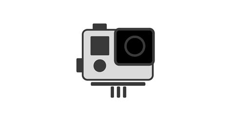 gopro hero camera vector  png    graphic cave