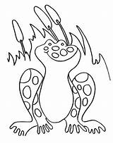 Bullfrog Disguised Coloring Pages sketch template
