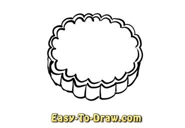 draw  mooncake  mid autumn festival easy  drawcom