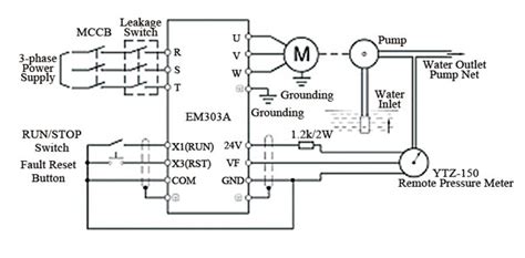 vfd schematic diagram  control wiring diagram  structur