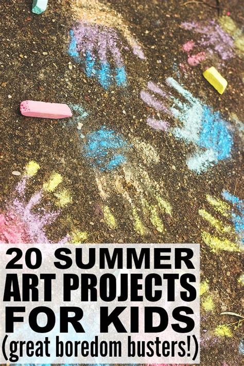summer art projects  preschoolers