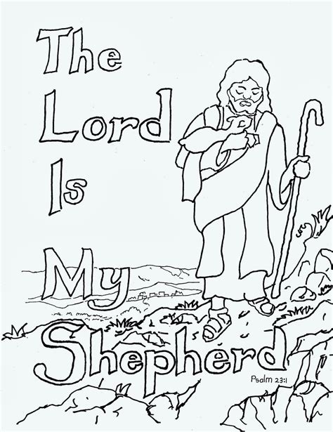 coloring pages  kids   adron  lord   shepherd  kids coloring page