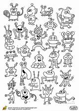 Plein Extraterrestres Coloriage Hugolescargot Aliens Doodle Coloriages Pages Extraterrestre Alien Colorier Monstre Ausmalbilder Enfant Wuppi Buh Sheets Eater Monstres Adult sketch template