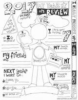Year Review Coloring Worksheets Updated Printable Work School Read Social Activities Bloglovin Classroom sketch template