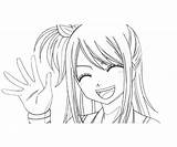 Fairy Tail Coloring Pages Anime Lucy Hello Tale Drawing Color Games Printable Draw Getcolorings Popular Getdrawings Coloringhome sketch template