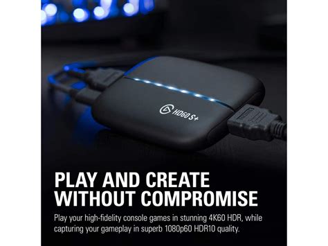elgato game capture hd60 s 1080p60 hdr10 capture with 4k60 hdr10 zero