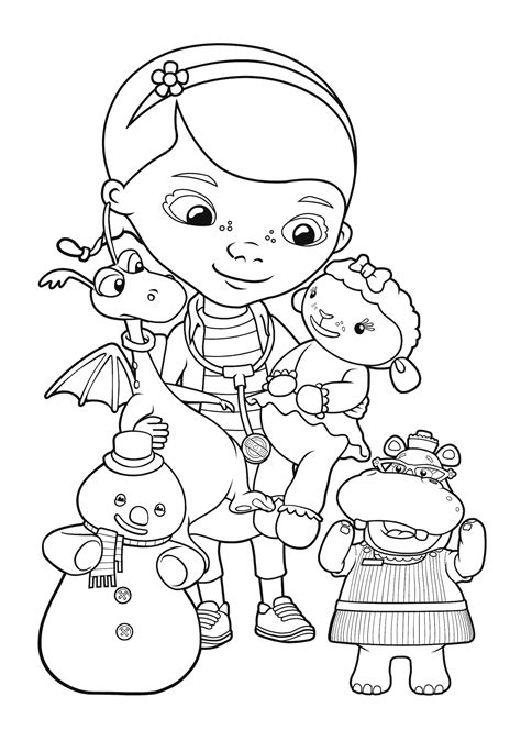 mcstuffin colouring book quality coloring page coloring home