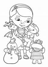 Coloring Doc Pages Quality High Mcstuffin Colouring Book sketch template