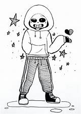 Undertale Frisk Dancetale Onlinecoloringpages sketch template