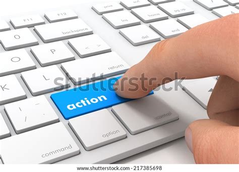 action button stock illustration