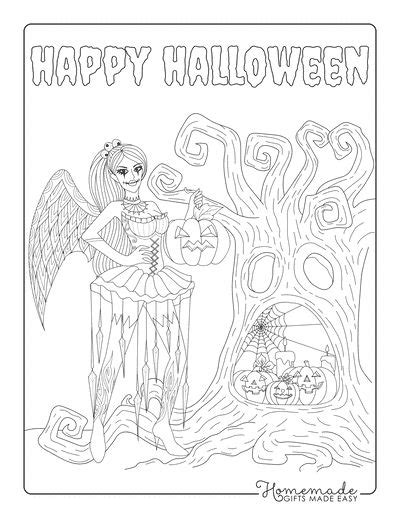 printable halloween coloring pages halloween coloring pages