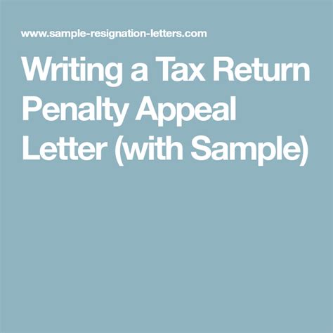 penalty abatement sample letter  irs  waive penalty cover letters