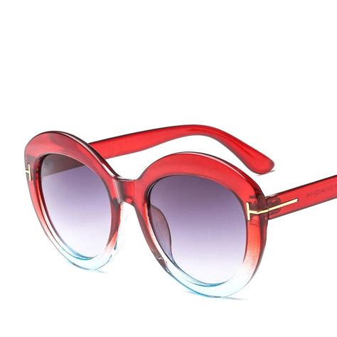 2020 的 new fashion round sunglasses women 2018 brand gradient color