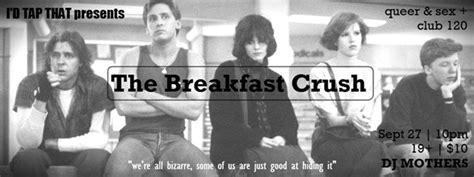 Crushto The Breakfast Crush September 27th Club 120