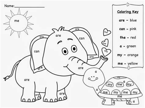 sight word coloring pages  warehouse  ideas