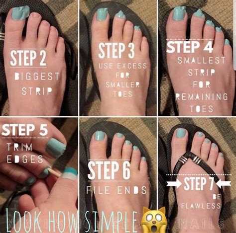 How To Apply Color Street To Toes Get A Mani And A Pedi From Only One